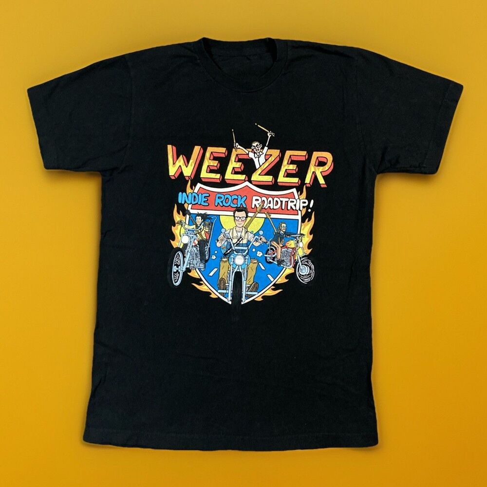 Weezer 2023 Concert Merch Summer Tour Indie Rock Roadtrip Mens Size M